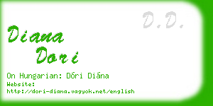 diana dori business card